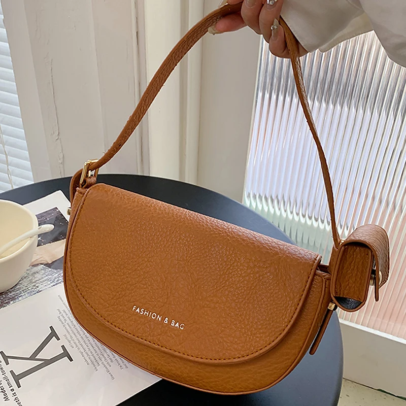 

2 Pcs Small Designer Cute Flap Underarm Bags for Girls 2022 Trend Women's PU Leather Crossbody Bag Luxury Handbags and Purses