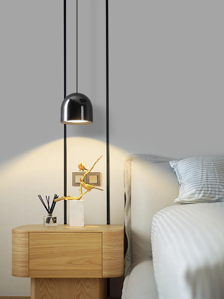 

Pendant Lamp Led Art Chandelier Light Room Decor Christmas Decoration Bedside Minimalist Single Head Modern Nordic