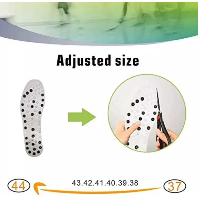 Массажные магнитные стельки унисекс для похудения снижения веса