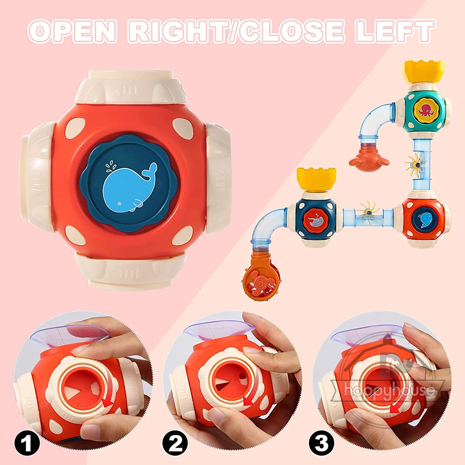 Детские Игрушки для ванны детские игрушки водяной спрей Китовая присоска