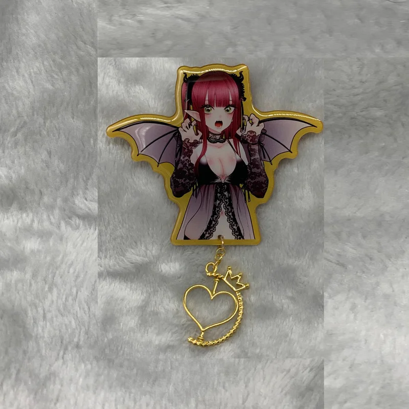

Anime My Dress-Up Darling Kitagawa Marin Acrylic metal Pin Brooch badge