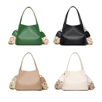 new luxury top handle bag simple crossbody bag genuine leather shoulder bag elegant women handbags brand designer commuter tote
