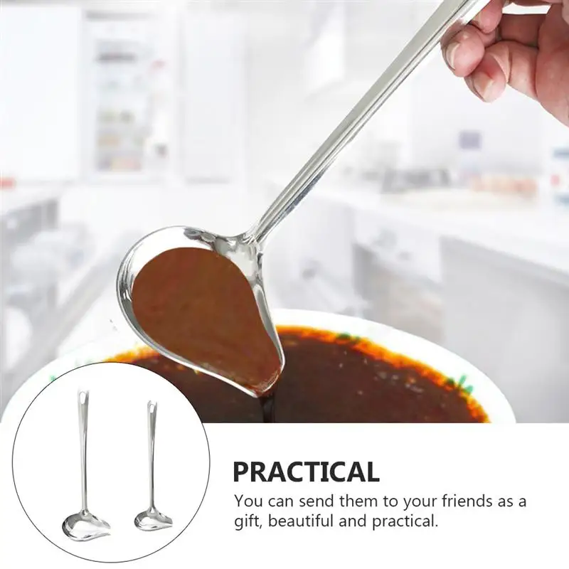 Ложки для ресторана и соуса кухонные столовые приборы кулинарные ложки