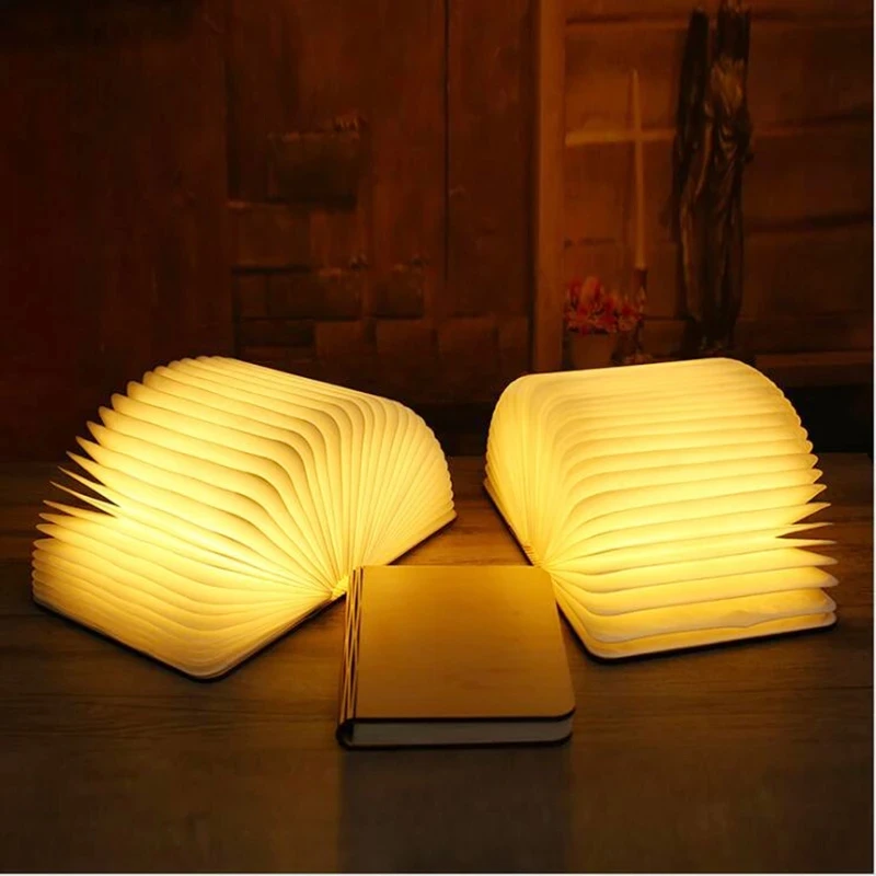 

Multicolor Book Night Light 360° Foldable LED Desk Table Lamp Reading Lamp USB Charge Magnetic Home Decor Gift Luces Decor