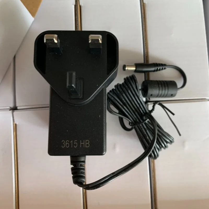 Оригинальный блок питания для DVE 12 В 2 А адаптер стандарта Великобритании Флук 120200