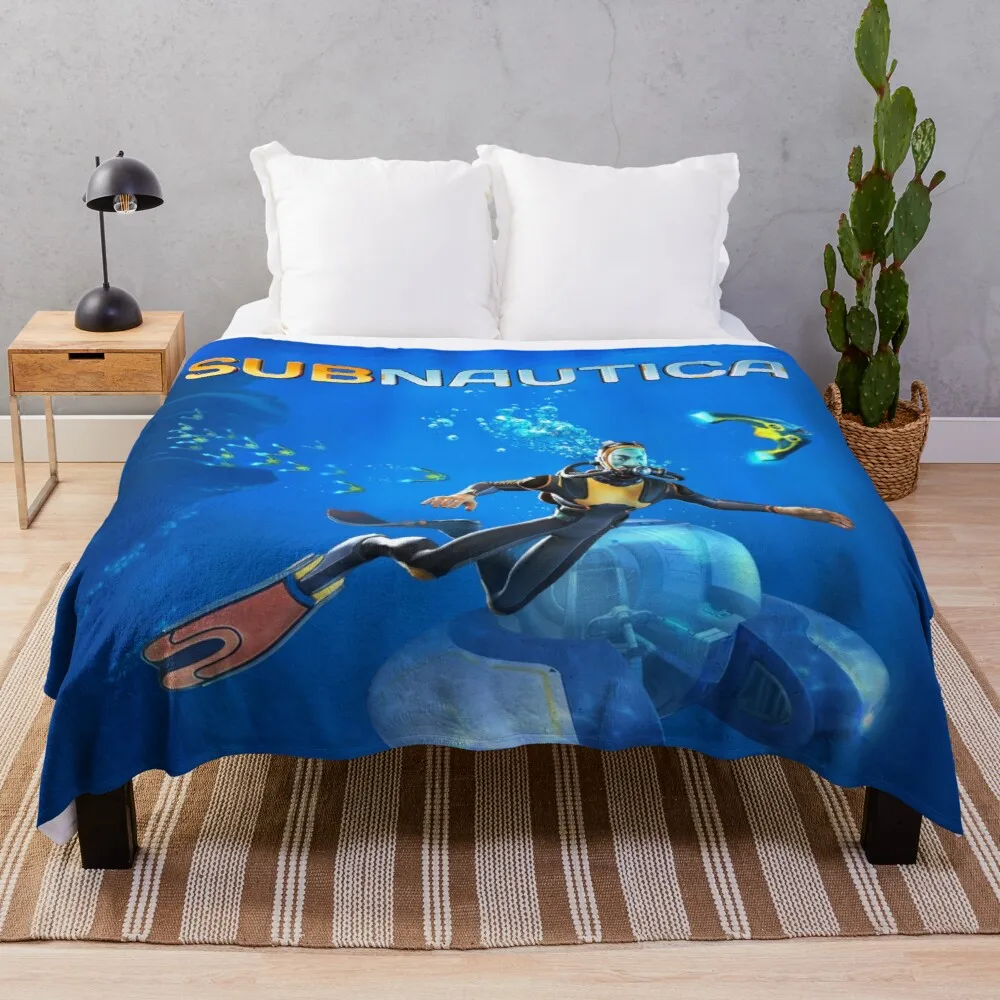 

Subnautica 2 Throw Blanket sleeping bag blanket