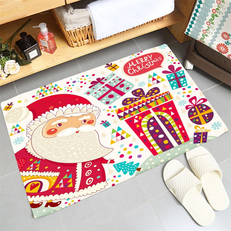 

Funny Christmas Doormat Santa Claus Carpet Merry Christmas Decoration For Home 2022 Xmas Navidad Natal Gifts Happy New Year