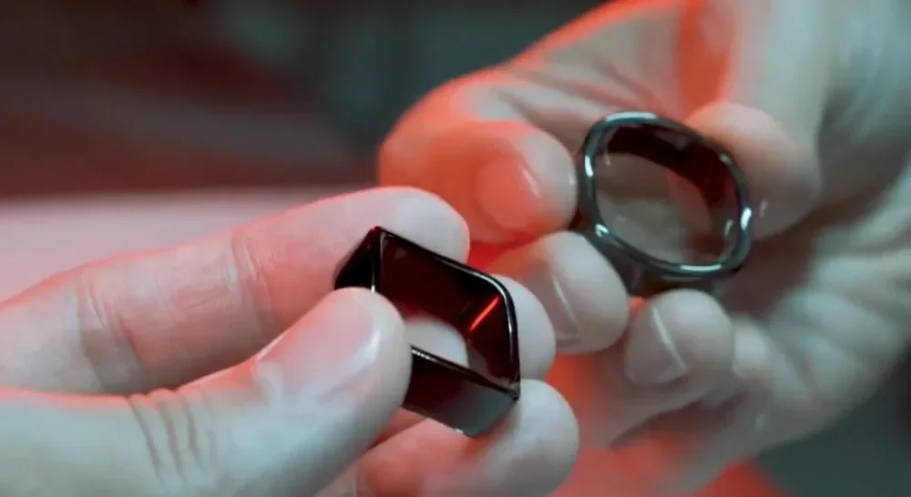 Кольцо Ambi (серебристый/черный) Волшебные трюки Круг Квадратный Магия Аксессуары