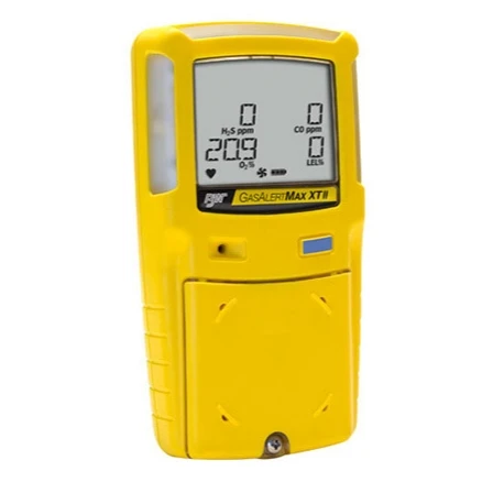 Honeywell BW Max XT II Всасывающий насос 4-в-1 Детектор H2S CO O2 LEL Работа с одной кнопкой