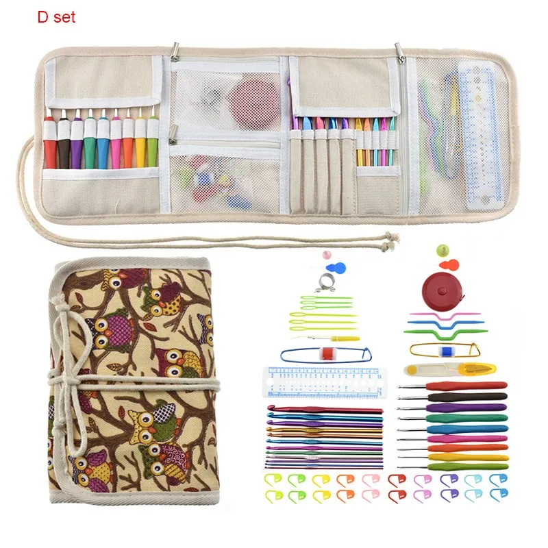 19 видов стилей набор крючков для вязания спиц спицы инструменты свитеров