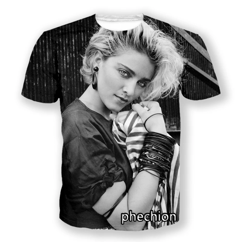 Футболка phechion с коротким рукавом для мужчин и женщин спортивная рубашка 3D