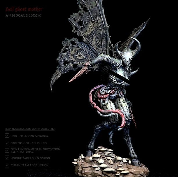 

250MM Resin model kits figure beauty colorless and self-assembled A-744