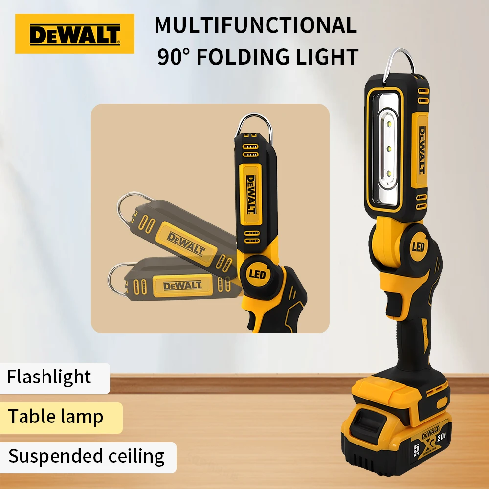 Многофункциональная Складная Фотолампа Dewalt 90 Шт. ° Ручной Фонарик С Функцией