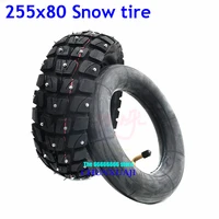 high quality 255x80 snow tire 10 inch wear resistant winter off road outer tire for kugoo m4 pro zero 10x kaabo mantis 10x3 tyre