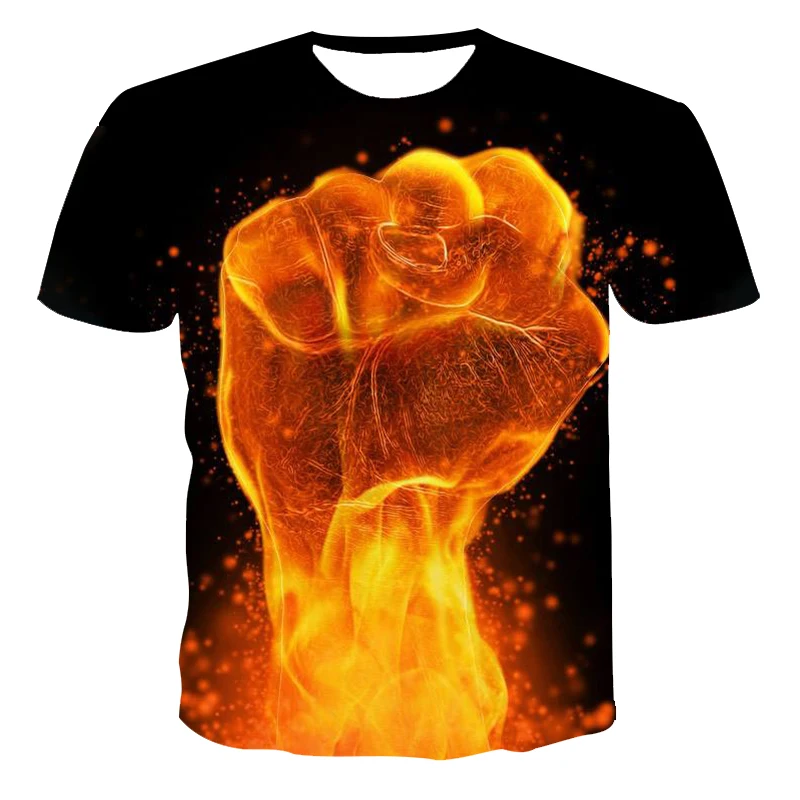 

Fashion Summer Men Tshirt Lightning 3D Printing Men's T-Shirt Breathable Streetwear Printing Casual T Shirt Men XXS-6XL