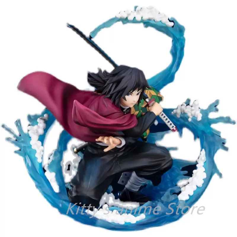

Аниме Фигурка рассекающего демонов томиока гиюу дыхание воды ПВХ игрушки Модель экшн фигурка Kimetsu no Yaiba коллекция Подарочная Рождественская кукла