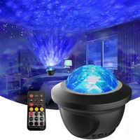 led star galaxy projector starry sky night light built in bluetooth speaker for bedroom decoration new valentines day present