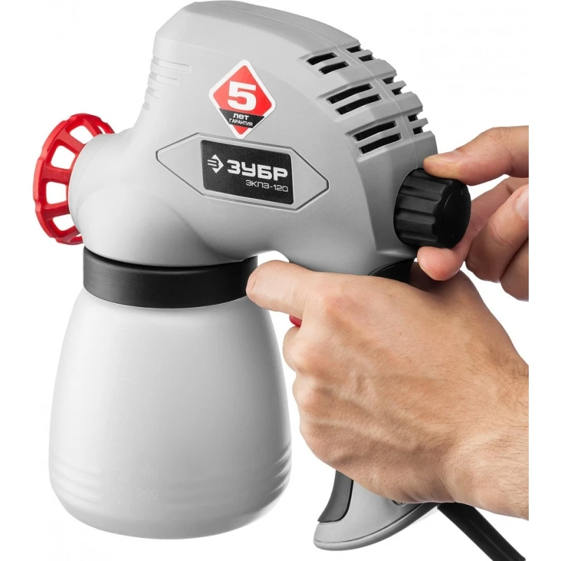 Электрический распылитель ZUBR SKA-120 электрический HVLP Tacklife SGP15AC Advanced Unigreen Krause and Becker Paint Craftsman Pow On.