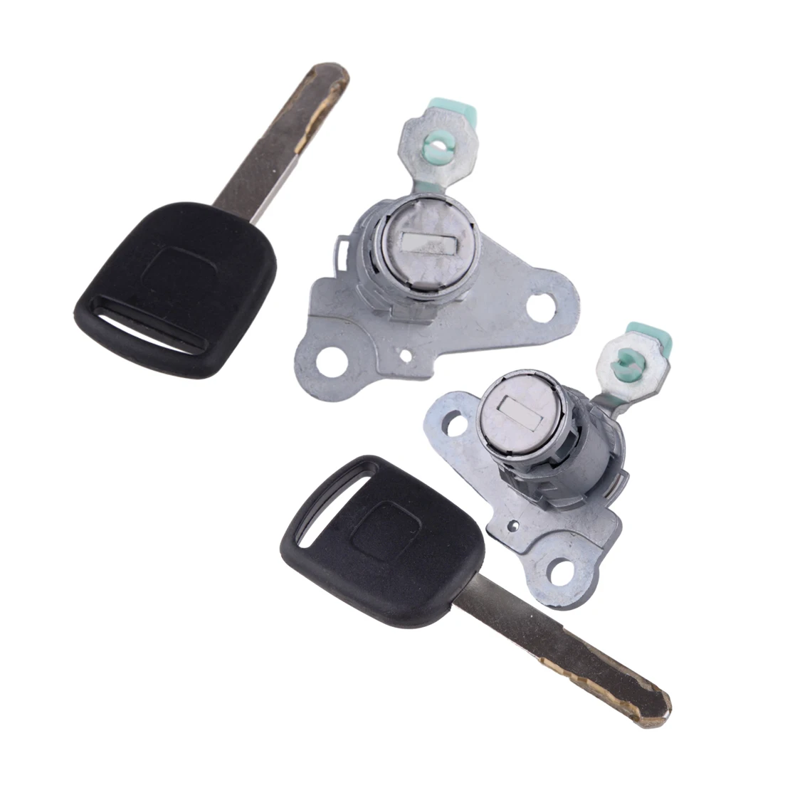 

Автомобильный цилиндр замка передней левой и правой двери с 2 ключами, подходит для Honda Fit Jazz 2003, 2004, 2005, 2006, 2007, 2008, новый