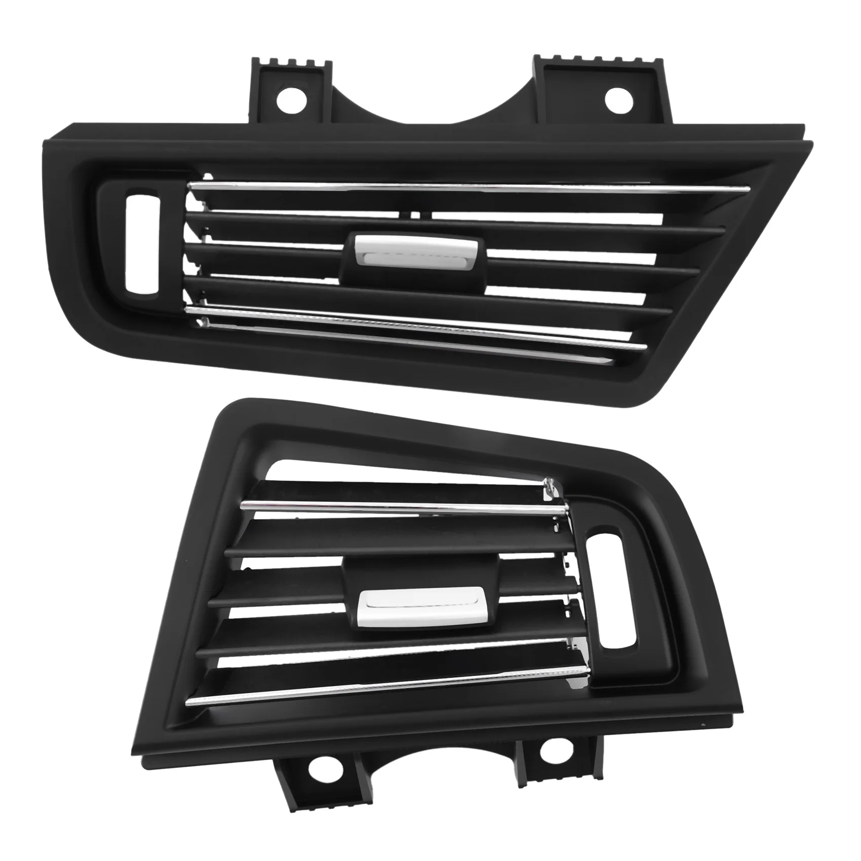 Передняя вентиляционная решетка радиатора RHD с хромированной пластиной для BMW 5