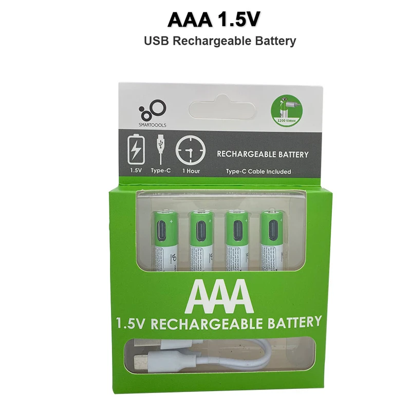 Аккумулятор AAA USB Joom. Заряжаемые батарейки ААА. Новые AAA.