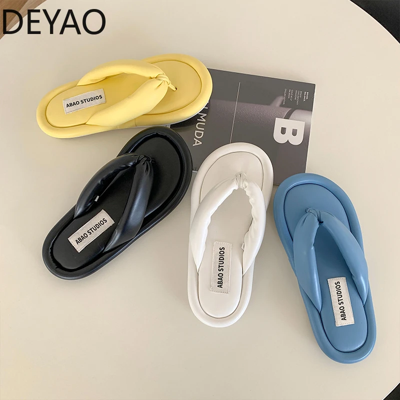 

2022 Flip Flop Women Slippers Fashion Clip Toe Slip On Shoes Ladies Flats Female Outdoor Beach Slides sandalias mujer