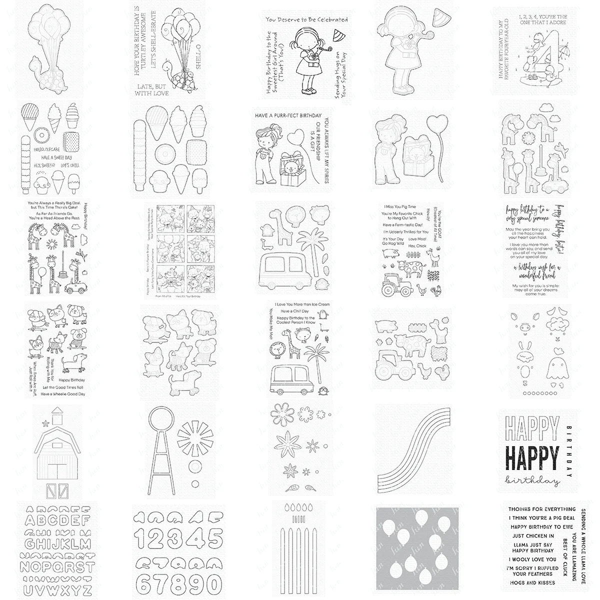 

Handmade Stamp Die Stencil Sheets Friendly Windmill Numbers Alphabet Metal Cutting Dies Stamps Scrapbooking Paper Cards Molds