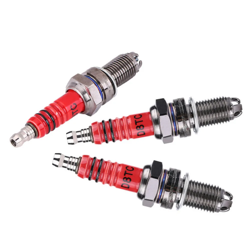 

2Pcs Motorcycle Spark Plugs D8TC For 125cc 150cc 200cc 250cc CG125 CF250 CH250 ATV GY6 Atv Moped Scooters Dirt Bike