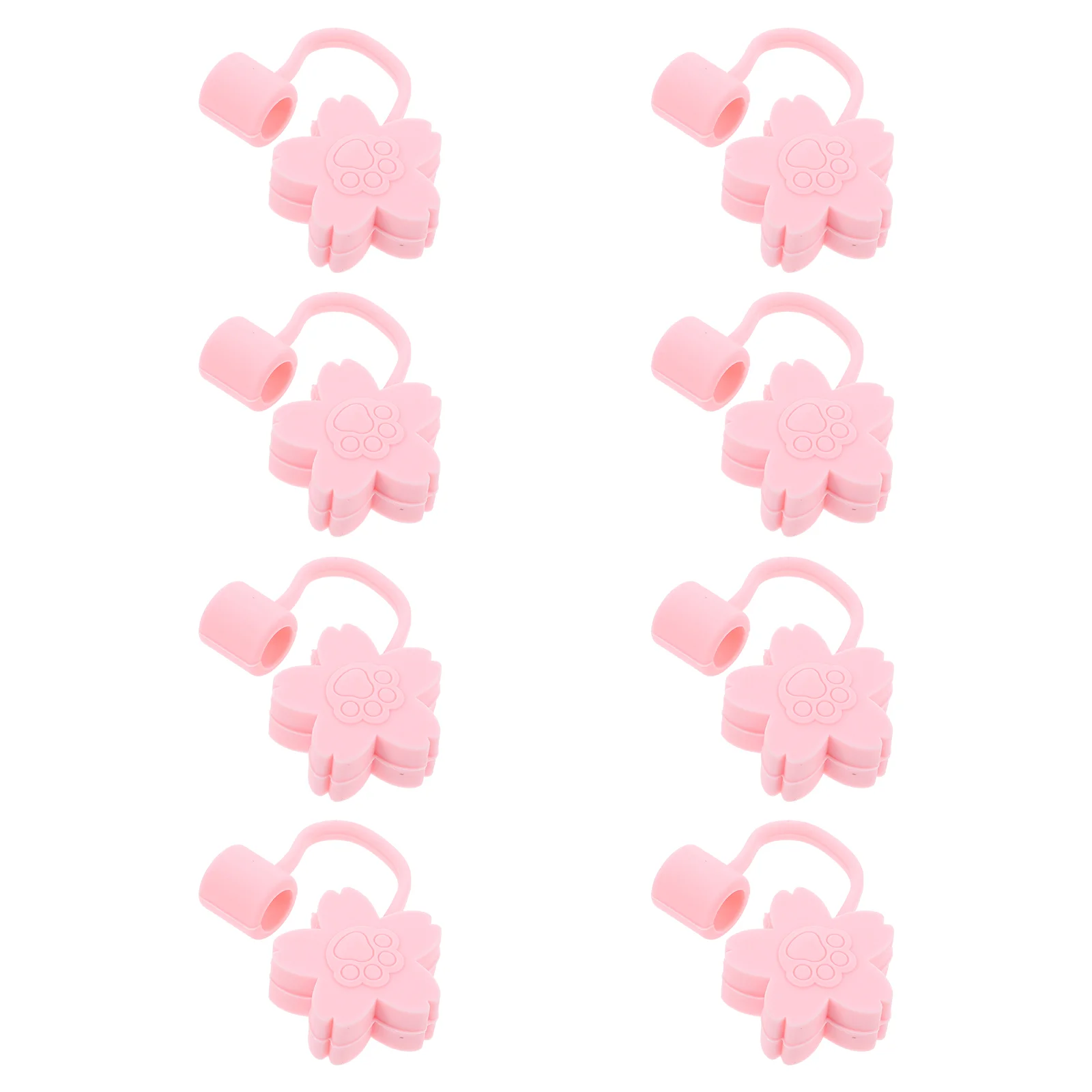 

Protective Cap Creative Shape Straw Stopper Drinking Covers Tips Protector Decor Party
