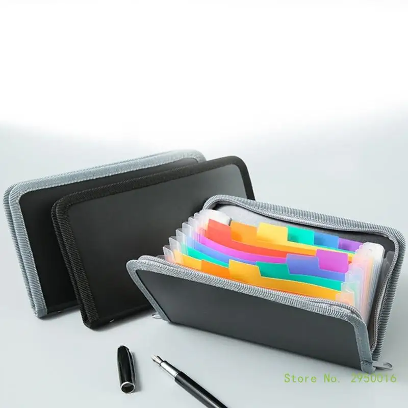 Расширяемая папка для файлов 13 карманов органайзер чеков маленькая аккордеона