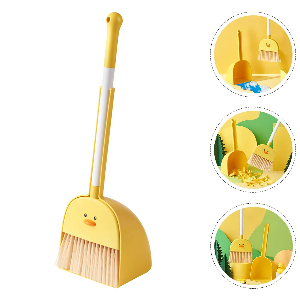 

1 Set Children Broom Dustpan Children Presents Kids Broom Kids Dustpan Plaything Educational Toys for Education