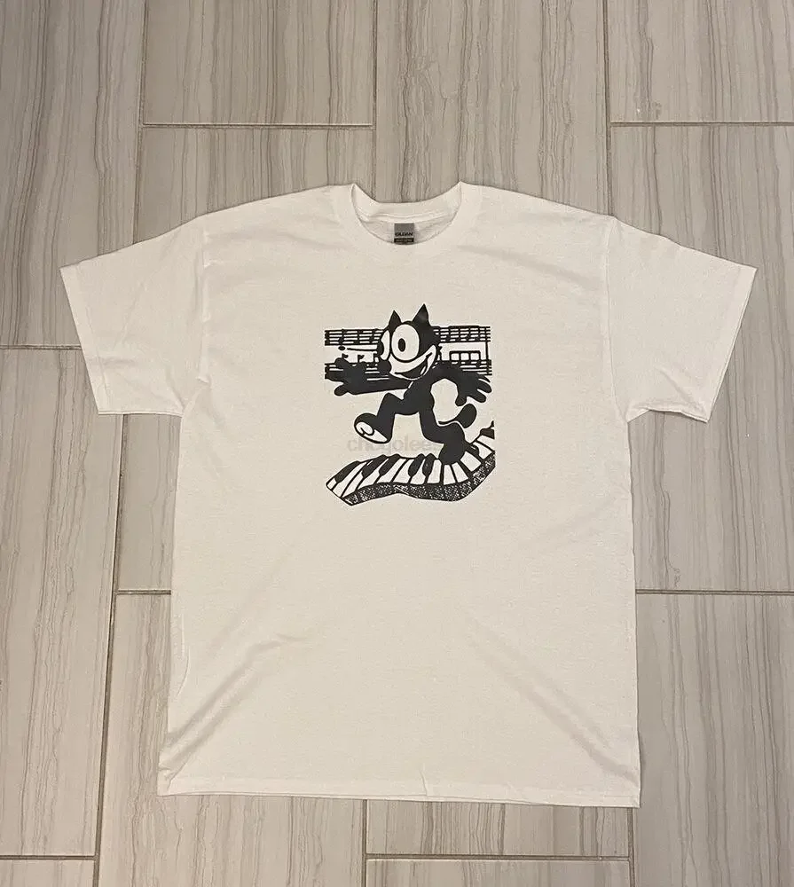 Футболка с рисунком кошки Felix % EF BF BC