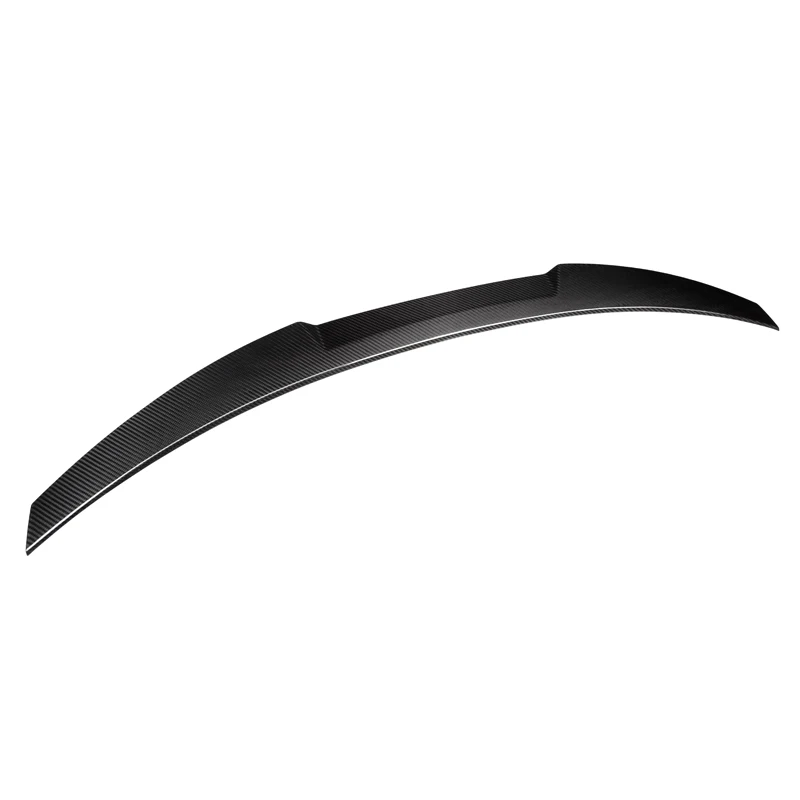 

Dry carbon fiber M4 Type Rear Trunk Lip Tail Wing Spoiler Ducktail for 4 Series F32 Coupe 2015-2020 car rear lip spoiler