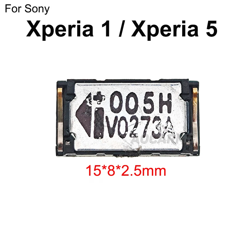 Верхний приемник наушников с клеем для SONY Xperia 1 5 Z2 Z3C Z4 Z5P Z5C XZ XZP XZ1 XZ1C XZ2 XZ2P XA1 XA1U L1 L2 -