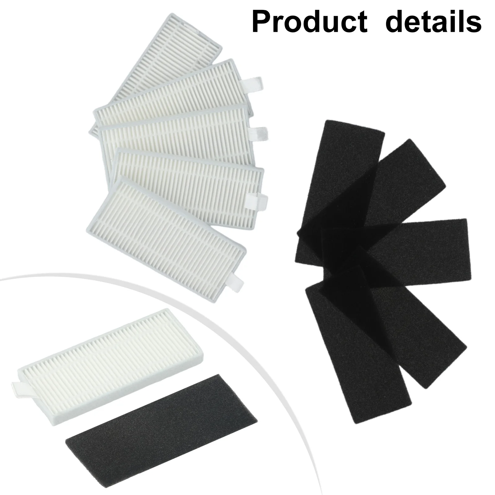 5 шт. фильтр для IHome Nova S1 Pro IHRVS1PRO-3BLK IHRVS1-3BLKS IHRV9-BLKS робот-пылесос аксессуары