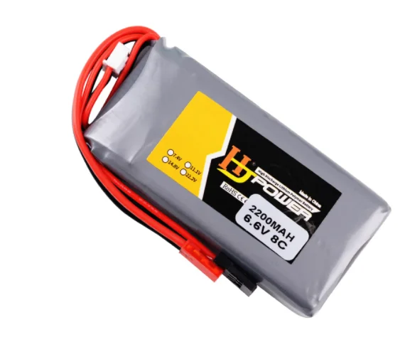 

1 pcs 2S 6.6v 2200MAH 8C 3PK Lipo Battery For Futaba 14SG 18SZ 16SZ T8J Transmitter Li-Fe remote controller battery