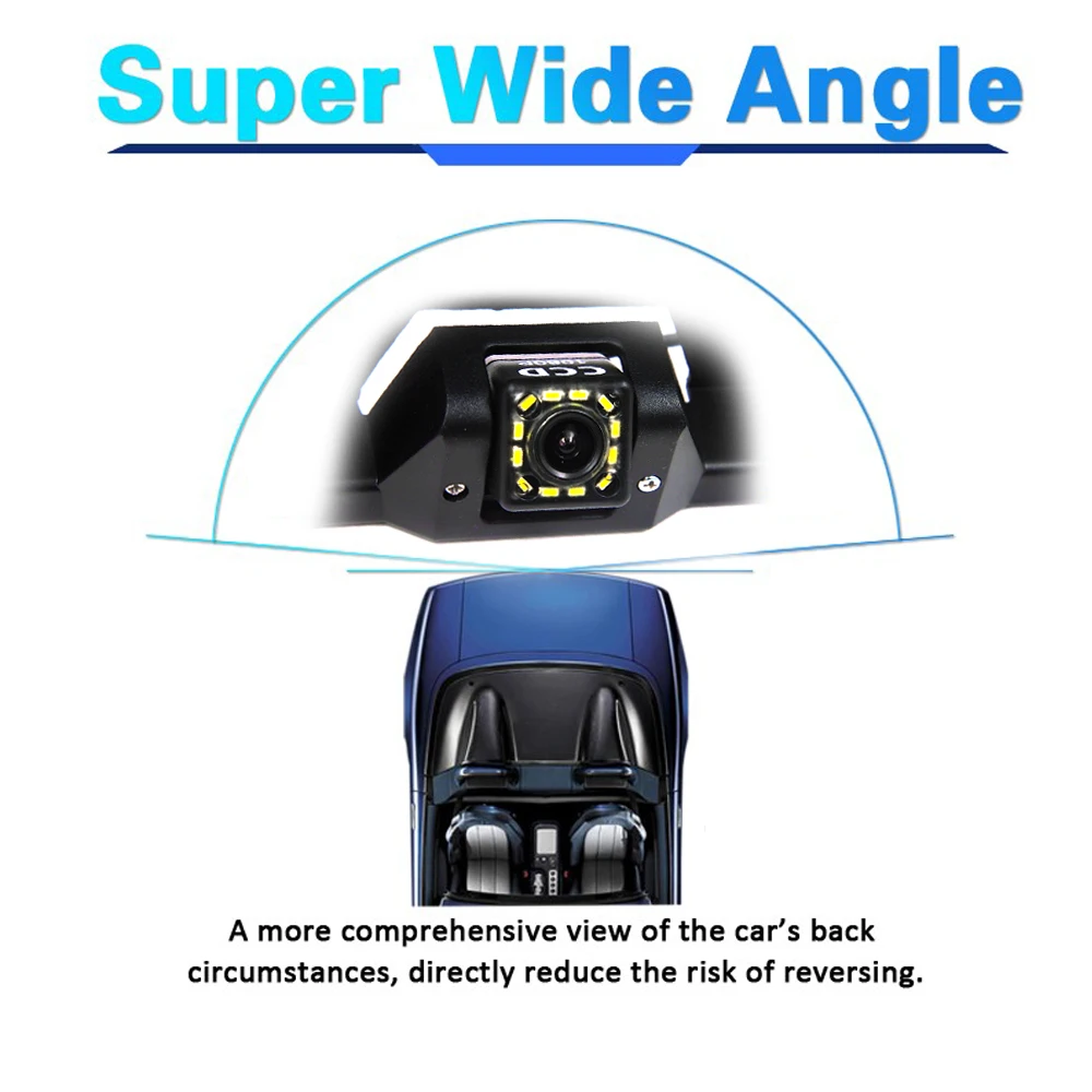 Рамка для номерного знака с камерой заднего вида
