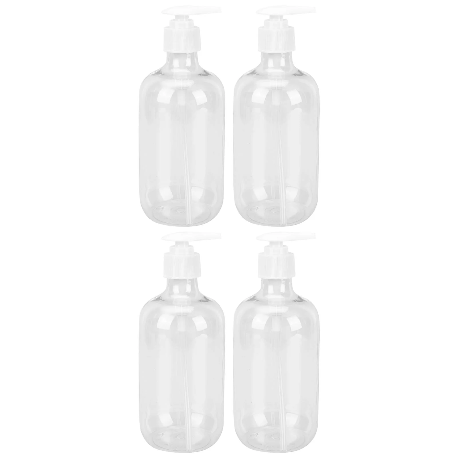 

4Pcs Simple Design Pump-type Bottle Lotion Bottle Press Pump Sub Bottle