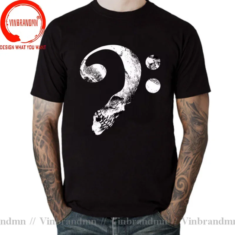 Винтажная футболка с эффектом потертого бас-ключа подарок для басовых игроков