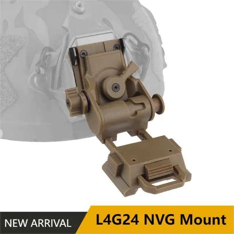 

L4G24 NVG Tactical Helmet Mount For PVS15 PVS18 GPNVG18 Night Vision Goggle Mounting Military Hunting Airsoft Helmet Accessories