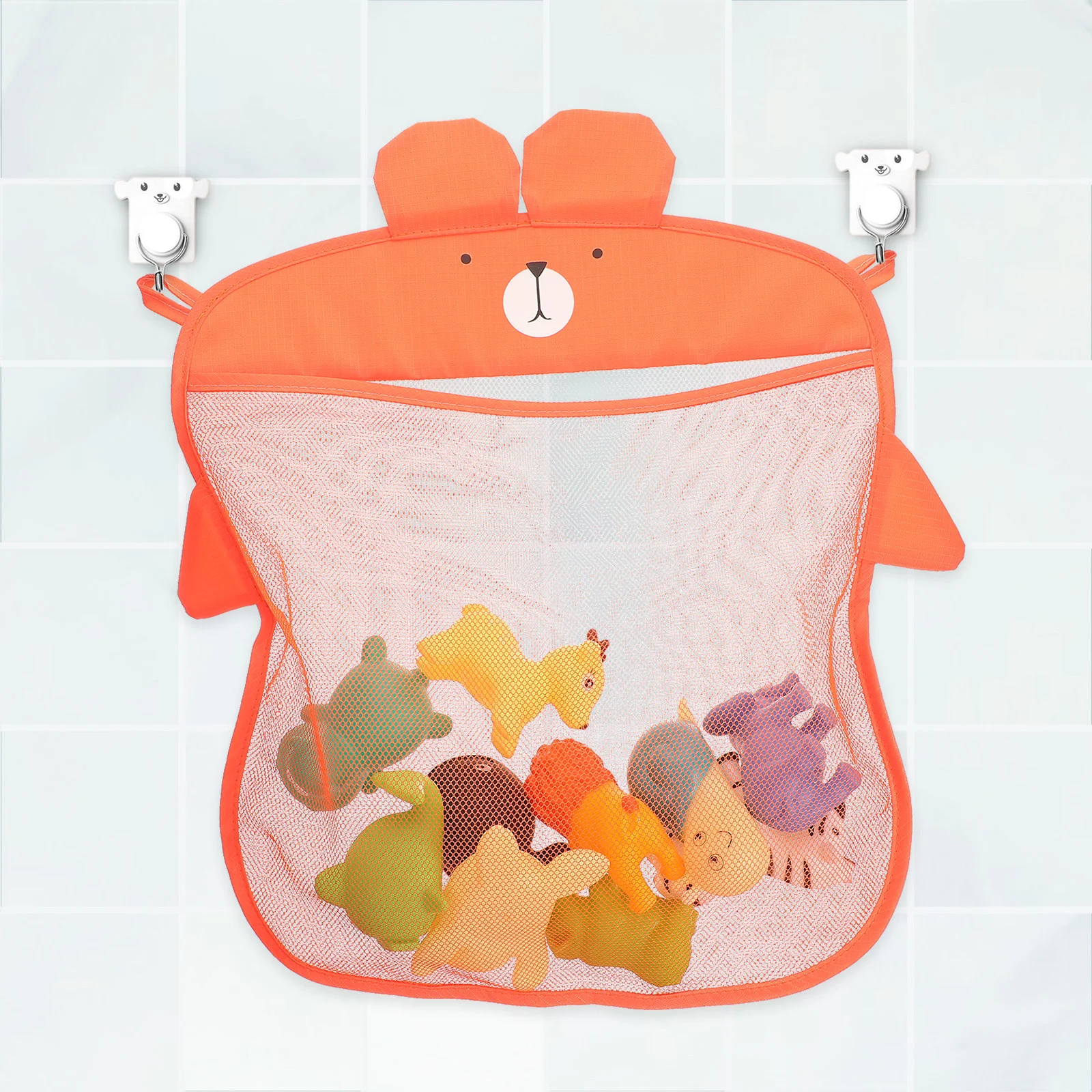 

Сумка для хранения детских пляжных игрушек, корзина для ванны, детский Органайзер из полиэстера для ванной комнаты