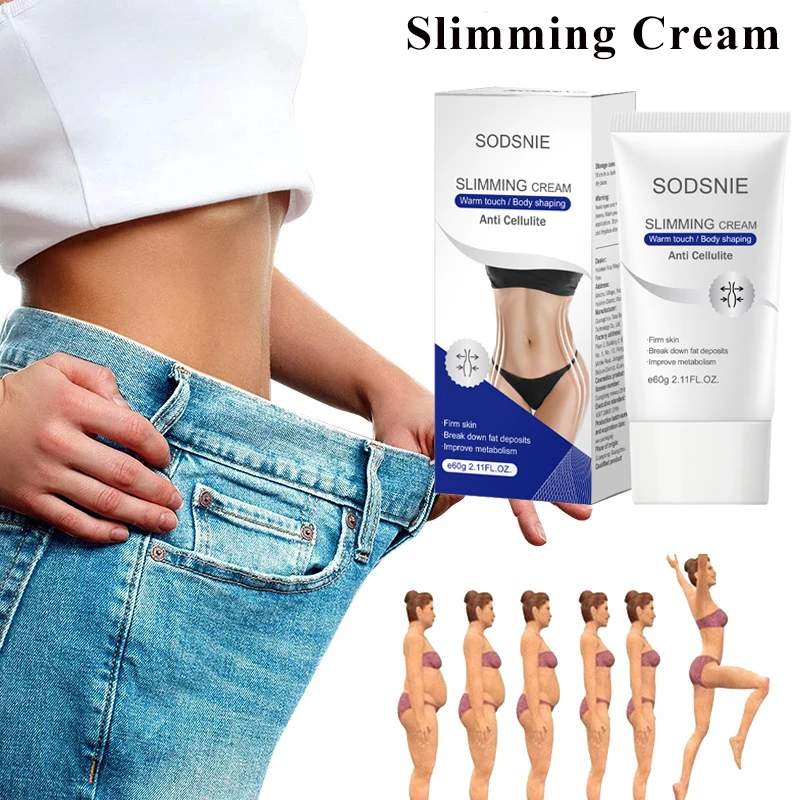 

Slimming Cream Lose Fat Burning Cream Anti-cellulite Full Body Slimming Weight Loss Massaging Cream Body Care 60g
