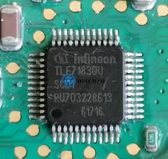 

1Pc for car computer board Beiqi EU5 water pump driver IC chip TLE7183QU QFP-48