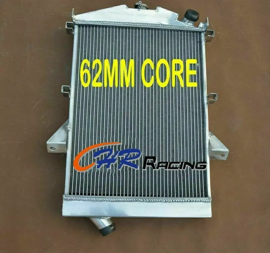 

62mm 3ROW Aluminum Radiator Fit For Jaguar XK140 3.4L L6 1955 1956 1957 Manual