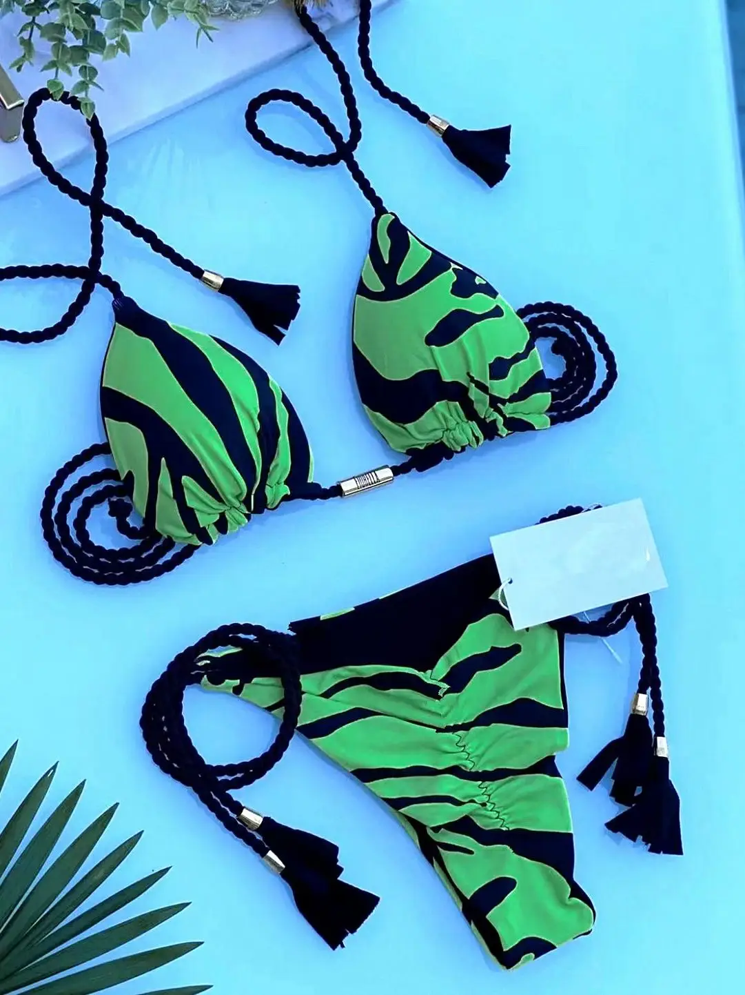 Новинка 2022 бикини сексуальный женский купальный костюм на бретелях купальник с