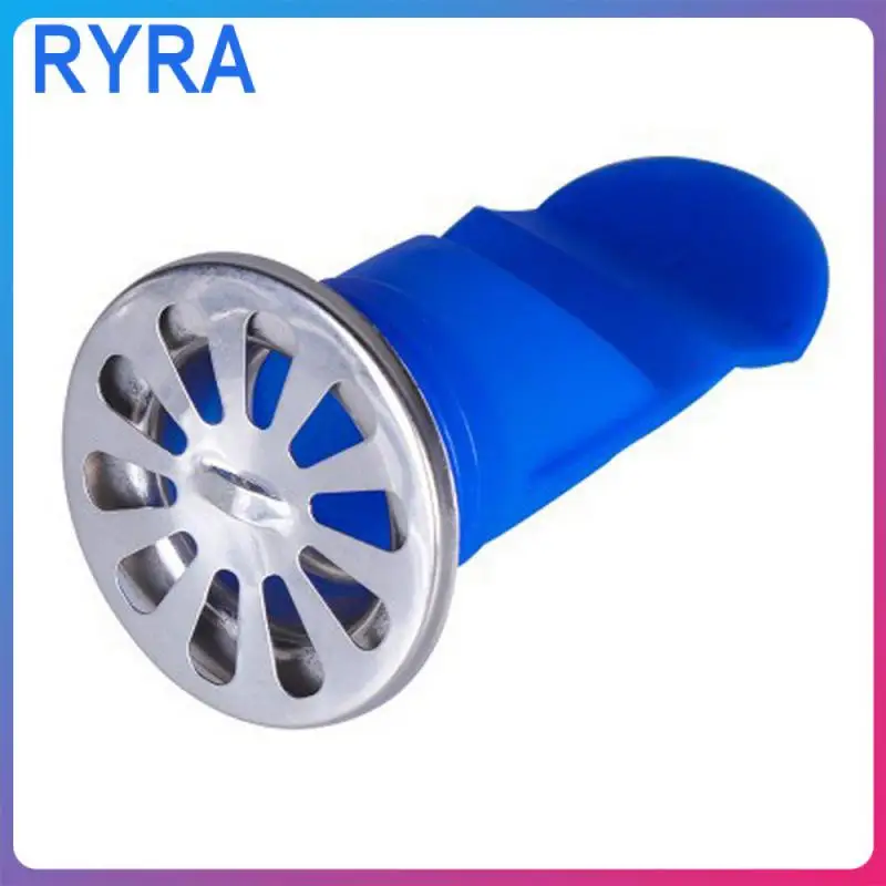 

Pest Control Round Deodorant Stainless Steel Floor Drain Core Anti-odor Silicone Cover Kitchen Utensils Sewer Sink Filter
