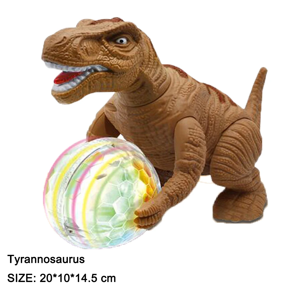 Electric Dinosaur Toys for 1 2 3 4 5  Year Old Boys Girls, Dinosaur toys that glow and walk Kids Toddler Birthday Christmas Gift enlarge