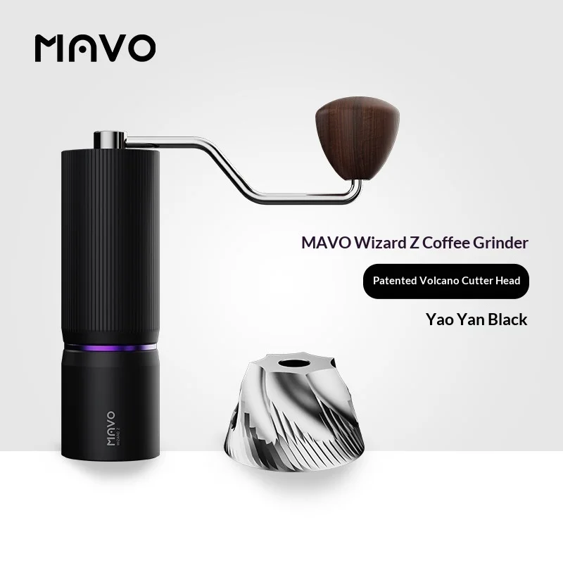 Фото Ручная кофемолка MAVO Wizard Z, кофемолка для кофейных зерен Wizard 2.0, ручная кофемолка с ЧПУ, кофейное оборудование №2