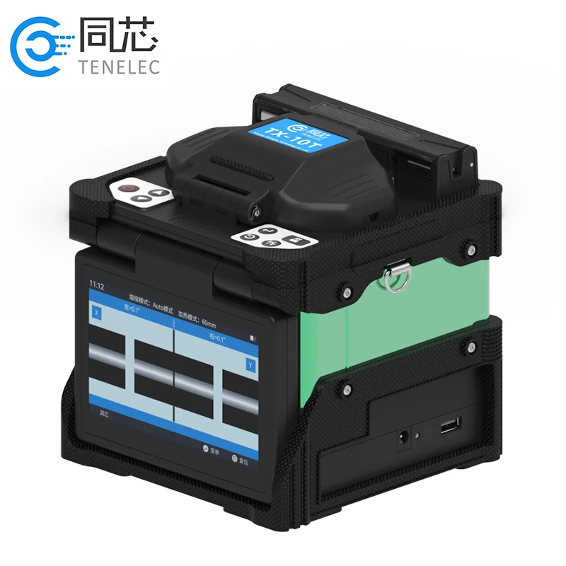 

TX-10S Fiber Splicer Multi Language Fiber Optic Welding Machine Fusion Splicer TX-10S Fusion Splicing Machine