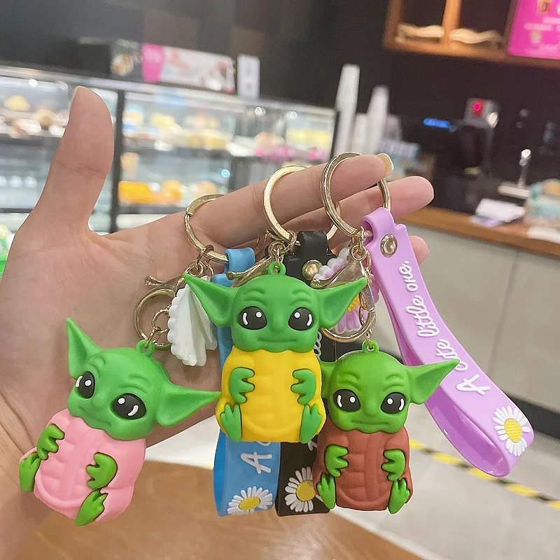 Брелки для ключей Звездные войны брелок мандалор человек Малыш йода креативная